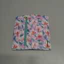 Ultra Slim Womens Wallet Minimalist Thin Long Leather Bifold Wallet RFID Blocking Card Holder Organizer with Zipper Coin Pocket Ladies Girls Gift Purse, Spring Garden