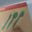 PLASTICPRO 1000 piece Cutlery Combo set of Green Plastic Forks, Spoons, and Knives Disposable Colored Cutlery Bulk Pack Variety Pack for Party Home Office