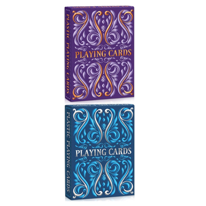 Playing Cards 2 Pack, Plastic Playing Cards Waterproof, Deck of Cards Bulk, Large Print Playing Card for Seniors Adults, Premium Poker Cards Set for Family Game Night, Beach Pool Party Trip Camping Game