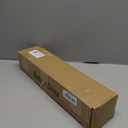 Corner Shower Curtain Rod, Brushed Nickel [39"-69"] x [55"-85"] Adjustable L Shaped Shower Rod No-Sagging 90 Degree Curved Curtain Rod for Bathroom Bathtub with 12 Ring Hooks & Ceiling Support