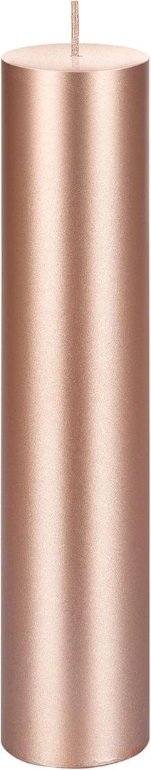 Mega Candles 1 pc Unscented Solid Rose Gold Pillar Candles, Hand Poured Premium Wax Candle 2 Inch x 9 Inch, Home Dcor, Spas, Weddings, Occasions, Party, Centerpieces, Holidays, Vigils, Prayers Mega Candles 1 pc Unscented Solid Rose Gold Pillar Candles, Hand Poured Premium Wax Candle 2 Inch x 9 Inch, Home Dcor, Spas, Weddings, Occasions, Party, Centerpieces, Holidays, Vigils, Prayers