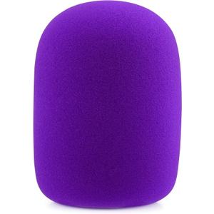 LEFXMOPHY Purple Windscreen for Rode Podmic Procaster Podcaster NT1 NT1-A NT2-A NT-USB K2 NT1000 NT2000 Pop Filter Replacement Foam Cover Pod Mic WS2 Microphone Wind screen