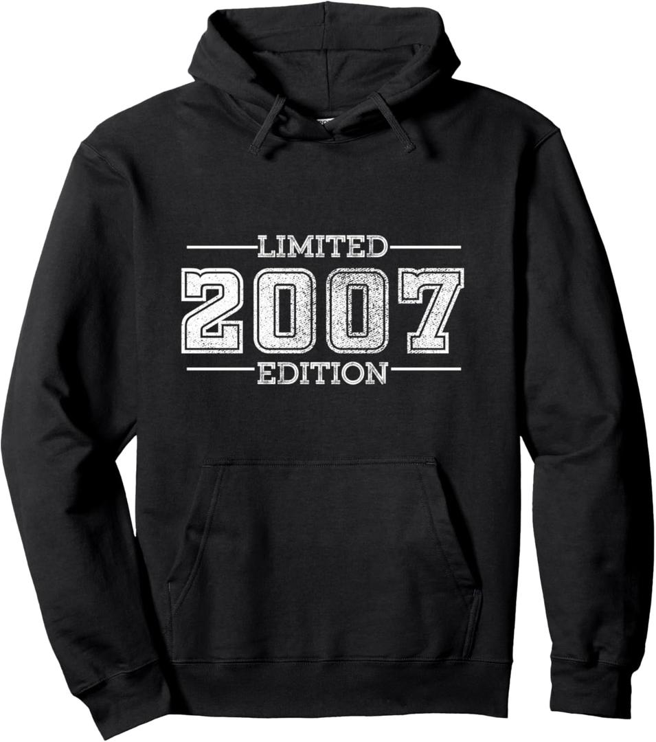 Limited 2007 edition Pullover Hoodie (Small, Black)