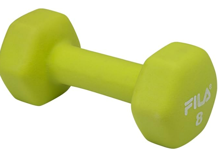 Hand Weights for Women & Men - Neoprene Covered Dumbbell for Workout, Exercise & Fitness (Sold as Singles in 8 lb Pounds)