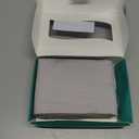 2 Pack Pillow Shams Standard Size 20x26  600 Thread Count 100% Organic Cotton Silver Pillow Covers with 2 Inch Flange, Soft & Smooth Premium Hotel-Quality Pillowcases Set of 2