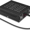 USB Charging Station,100 Ports US Power Station Multi Port US Wall Charger Adapter Phone Noninterference Multiport Desktop USB Rapid Charger for Hotel School Shopping Malls