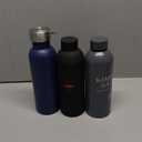 Stainless Steel Water Bottles,20 Ounce Vacuum Insulated Double Wall Travel Bottle (Mix Of 3)