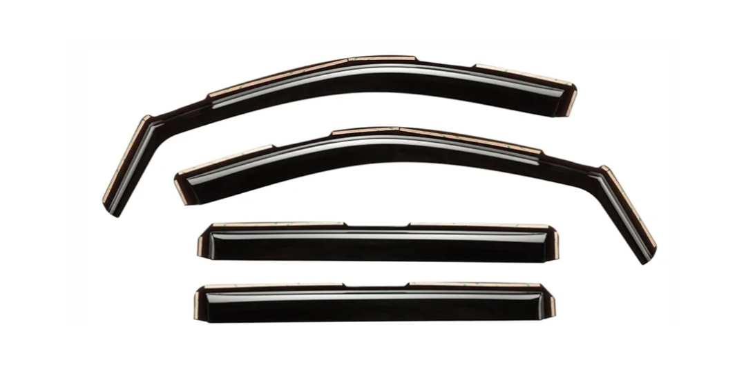 Voron Glass in-Channel Extra Durable Rain Guards No Car Brend