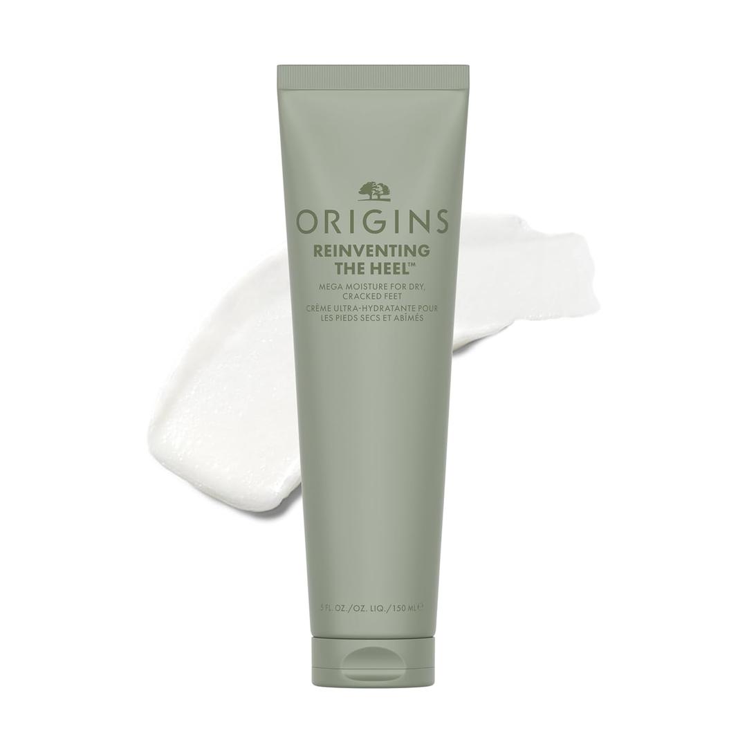 Origins Reinventing the Heel Foot Cream for Dry, Cracked Feet | Soothes Dry Skin | With Shea Butter, Jojoba Oil & Salicylic Acid, 5 Fl Oz
