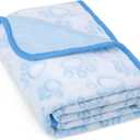 Blue Dog Blanket for Puppy Accessories Boy, Blue Dog Stuff for Small Kitten Indoor Cats, Washable Soft Puppy Essentials Supplies (32x40 inches)