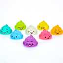 Unicorn Poop Toys - Bulk Unicorn Party Favors - 100 pcs - Glitter Poop Emoji Party Supplies - Shimmering Unicorn Rainbow Poop Emoji Mini Toys - Vending Machine Toys