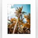 Frametory, 26x38Picture Frame - Made to Display  Photo with Mat - Wide Molding - Built in Hanging Features - Preinstalled Wall Mounting Hardware (White, 1 Pack)