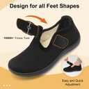 BARERUN Womens Slippers Barefoot Bedroom House Shoes for Women Wide Non-slip Diabetic Orthopedic Neuropathy Swollen Bunions Arthritis Edema Indoor Outdoor Slippers
