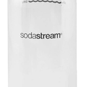 sodastream 1L Twin Pack Dishwasher Safe Slim Bottle (Black)