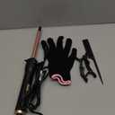 Professional 1/2 Inch Curling Iron, Tiny Curling Wand for Short & Long Hair, Ceramic Small Curling Iron Wand with 2 Temperature, Include Heat Protective Glove, Holiday Birthday Gifts for Women Girl