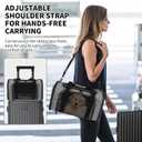 Carriers Soft-Sided Pet Carrier for Medium Large Cats Dogs 15lbs 20lbs,Ventilated Design, Portable Carry Handle, Collapsible Carrier for Kitten Puppy (X-Large, Grey & Black)