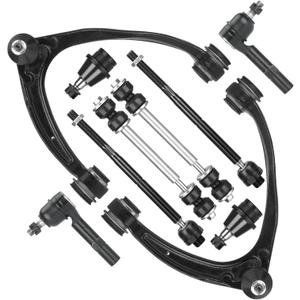 Front Suspension Upper Control Arms with Ball Joint Kit for Cadillac Chevy Escalade Chevrolet Avalanche Silverado Suburban Tahoe GMC Sierra Yukon (XL) 1500 2007-2013, 10PCS