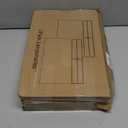 Ruiever Square Lampshades Set of 2, Natural Linen Lampshades L12.6'' x W6.7''x 8.07" High, Easy Assembly Replacement Fabric Lampshades for Table Lamps Floor Lamps, Gary Color Lampshade