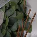 Beferr 6Pcs Artificial Eucalyptus Stems Greenery Stems 24" Tall Fake Plants Decor Faux Floral Stems for Vase Home Party Wedding Decorations