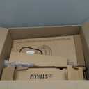 STALLY 13.3" Ring Light with Stand, Music Mode, 75" Tall with 3 Phone Holder, 3 CCT Modes & 48 RGB Color Modes, Ring Light Tripod for iPhone with Wireless Remote, Great for Photograph/Makeup/TikTok