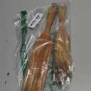 Spurtle Set, Natural Acacia Wooden Kitchen Utensils Set of 2, Wooden Spoons Utensils for Cooking, stirring, Mixing, Serving, spurtles kitchen tools as seen on tv for NonSick Cookware