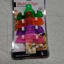 Multi-Clips, Plastic, Assorted Bright colors, 5-Count