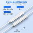 Usb C Wired Earbuds Ear Buds for iPhone 17 16 Pro Max 16e 16 Plus 16Pro 15 Pro Max 15 Plus 15Pro 15 USBC in-Ear Headphones Wired Type C iPhone 16 Earbud Earphones Headsets with Microphone for Samsung