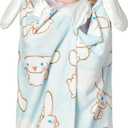 Northwest Character Hooded Throw Blanket, Cozy and Lightweight, 40x50 inches (Designer Kitty)