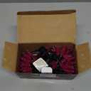 WATERGLIDE Halloween C6 String Lights, 33ft 100 LED Black Wire Fairy Lights with 29V Safe Adaptor, 8 Lighting Mode, Waterproof for Indoor Outdoor Patio Xmas Tree Party Decor, Purple