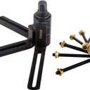 Tusk Crankcase Splitter/Separator Tool  Adjustable Arms & 6mm & 8mm Mounting Bolts for Vertically Split 2-Stroke and 4-Stroke Crankcases