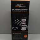 FOUR UNCLES 6.5L Oil Extractor - Pneumatic/Manual Vacumm Fluid Extractor with Pump Tank Remover & 4 Tubes for Oil Change and a Brake Bleeding Hose for Brake Fluid Change