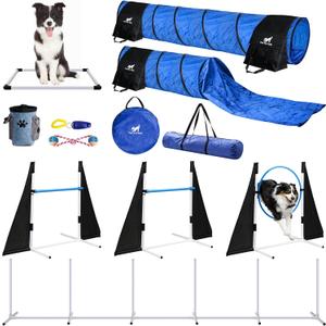 Premium Dog Agility Training Equipment, Build Any Dog Agility Course, Perfect Agility Training Equipment for Dogs Also Makes A Great Obstacle Course for Dogs! Lots of Fun!