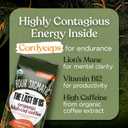 Four Sigmatic The Last of Us High Caffeine Cordyceps Coffee | Organic Dark Roast Extra Strong Ground Coffee with L-Theanine | Energy Booster Without the Jitters | 10oz Bag (EXP 03/03/27)