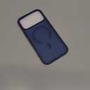 SUPFINE Magnetic for iPhone 17 Pro Max Case (Compatible with MagSafe)(Military Grade Drop Protection) Translucent Matte Shockproof with Anti-Fingerprint Phone Cover 2025,Deep Blue