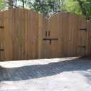 Heavy Duty Gate Hinges 13 Inch, 900 Lbs Capacity with Built-in Ball Bearings, Bolt-On/Weld-On 180 One-Way Open Hinges for Wooden/Metal Gates, Fence, Shed, Barn, Garage & Garden Gates(Patent Pending)