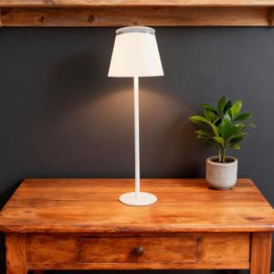 Table Lamp Touch Rechargeable Lamps: 3 Colors Stepless Dimming 5000mAh Rechargeable Battery 4 Timing IP54 Waterproof for Bedside Room (A, 1)