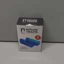 Blinc [2-Pack] Humane Mouse Trap - Catch and Release No-Kill Rodent Traps for Indoors & Outdoors - Safe for Children & Pets - Reusable Mouse Catcher for Kitchen, Pantry & Garage (Transparent Blue)