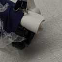 8FT Large Beach Umbrella with Level 7 Wind Resistance, Sand Anchor, Portable Outdoor Umbrella with UPF50+ UV Protection, Tilt Sun Shelter for Beach, Patio, Yard