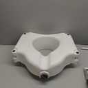Drive Medical RTL12027RA 2-in-1 Raised Toilet Seat with Removable Padded Arms, Standard Seat