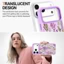 Magnetic for iPhone 17 Pro Case (2025), [Military Grade Drop Protection] [Compatible with MagSafe] Shockproof Slim Translucent Matte Anti-Slip Women Girls Men Phone Cover, Light Purple