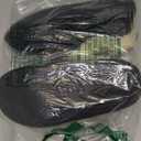 HomeTop Women's Closed-back Slippers Faux Wool Warm Non-slip Outdoor Indoor House Shoes with Fuzzy Collar (7-8), Timeless Black 