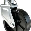 6-Inch Trailer Jack Wheel Replacement with Pin Tongue Jack Wheel Hitch Utility Replacement Parts Trailer Wheel Jack 1200lb Capacity