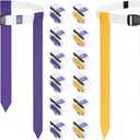 Flag Football Belts, 14 Player White Flag Football Set with 42 Flags for Adult Youth Kids Training