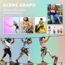 WETIKE Boy's Shoes Mesh Slip on Lightweight Running Sneakers (10.5 Toddler, Energy Dark Grey)