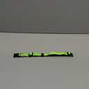 Reflective Dog Collar Padded with Soft Neoprene Breathable Quick Release Basic Dog Collars for Medium Dogs Green Boy Girl (M:width 3/4"neck 14-20.5")