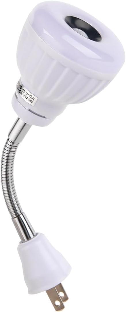 Plug in Motion Sensor Light, Dusk to Dawn Night Light AC Outlet Plug-in Wall Stair Lamp Indoor Smart Motion Activated LED Sensor Light (5, Watts)