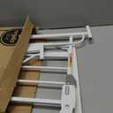 Regalo Safety 36" Extra Tall Baby Gate for Doorways & Bottom of Stairs, Pressure Mounted Walk Through Gate for Babies, Toddlers & Pets, Tested & Safe for 30 Years, American Designed, American Owned