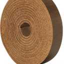 Ringsun 1/2 Inch Wide Flat Leather Straps for Crafts, Full Grain Leather Strips Cord String for Crafts, Tooling (2mm Thick 72.5 Inches Long Dark Brown)