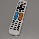 GE OneTouch Streaming Remote Control, Big Button, Backlit, White