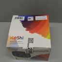 KeShi Waxing Kit, Painless Hair Removal Wax Warmer with 6 Bags Hard Wax Beans for Full Body, Legs, Face, Eyebrows & Bikini Ideal for Both Women & Men (Black)